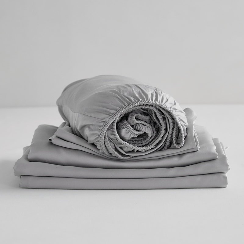 Gray bamboo bed sheets wholesale